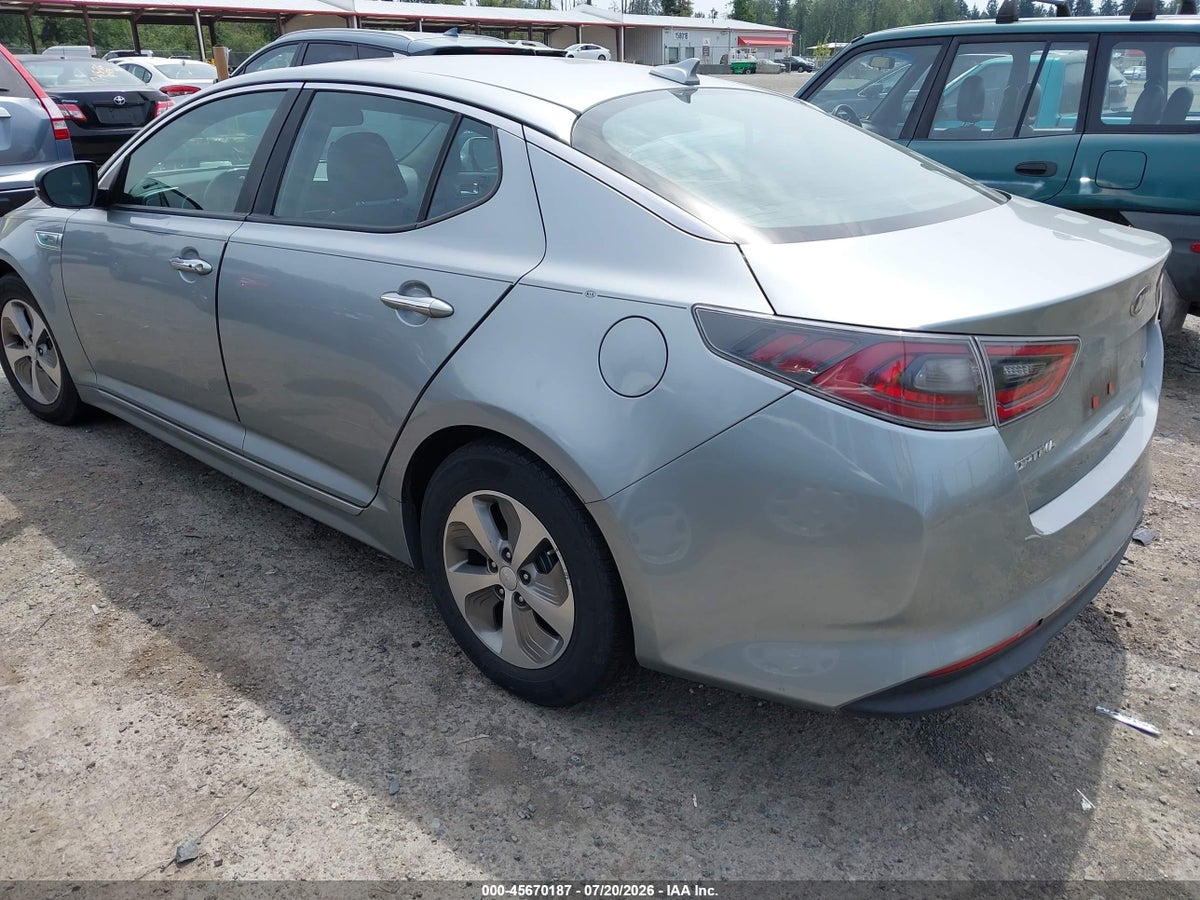 2014 KIA OPTIMA HYBRID LX — снимка 3