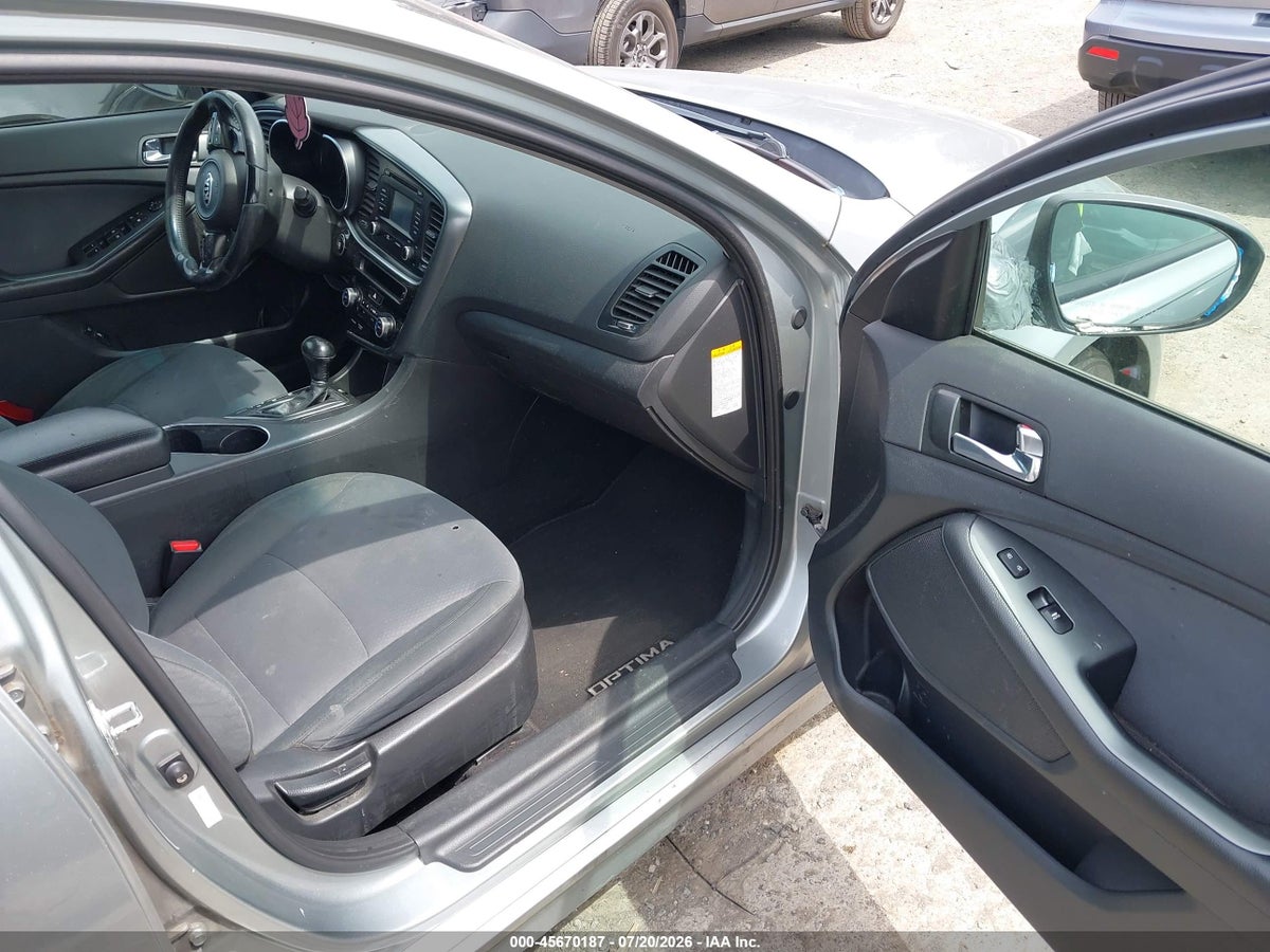 2014 KIA OPTIMA HYBRID LX — снимка 5