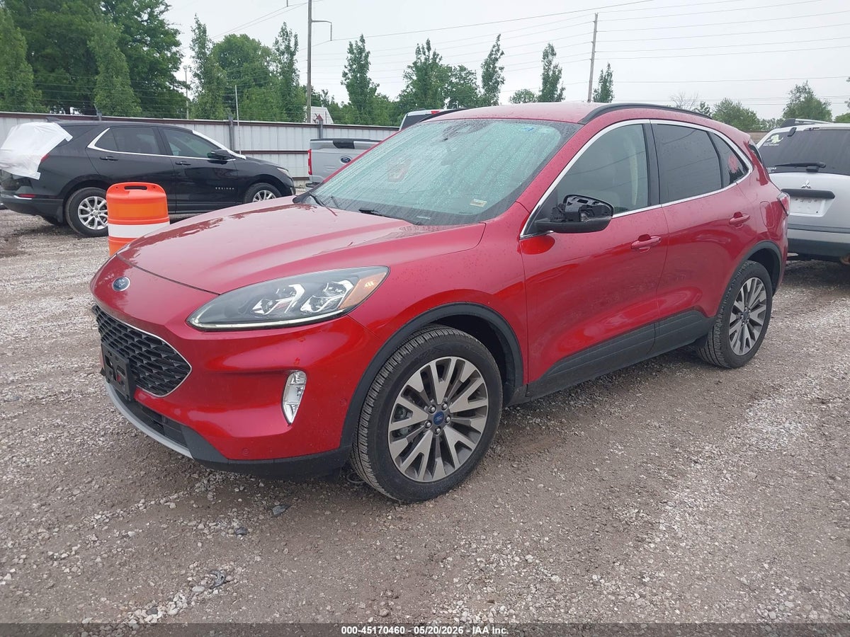 2020 FORD ESCAPE TITANIUM — снимка 2