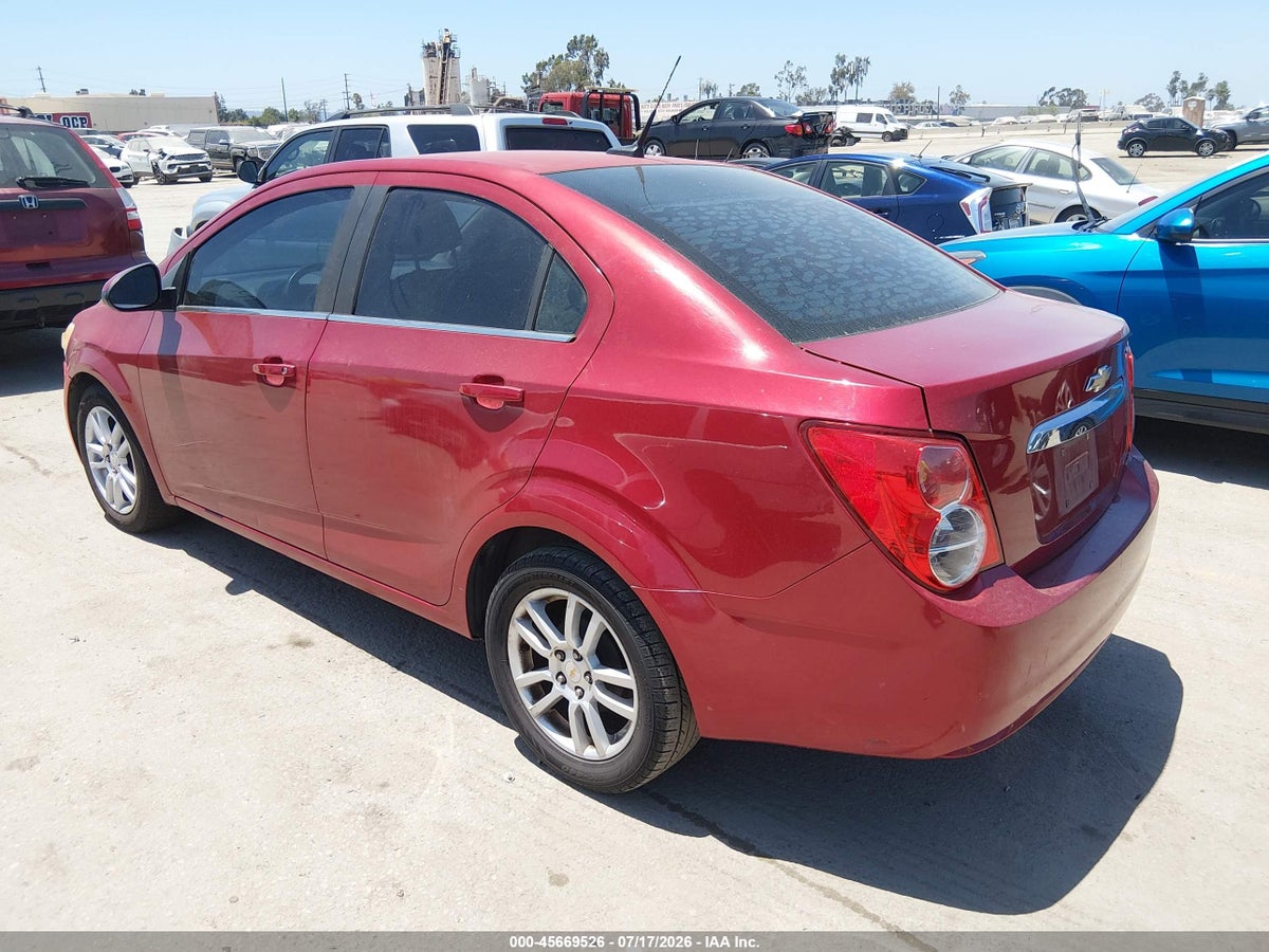 2012 CHEVROLET SONIC 2LT — снимка 3