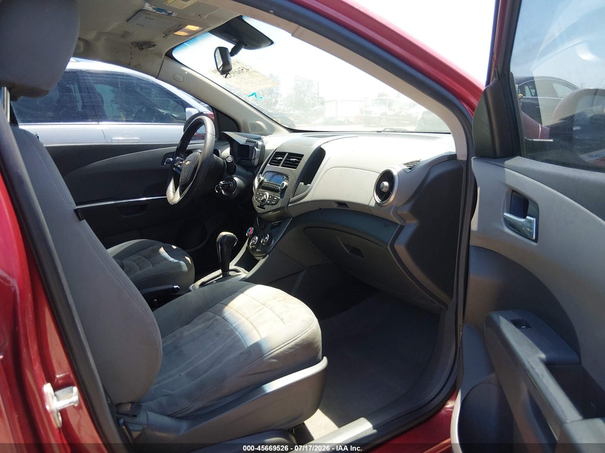 2012 CHEVROLET SONIC 2LT — снимка 5