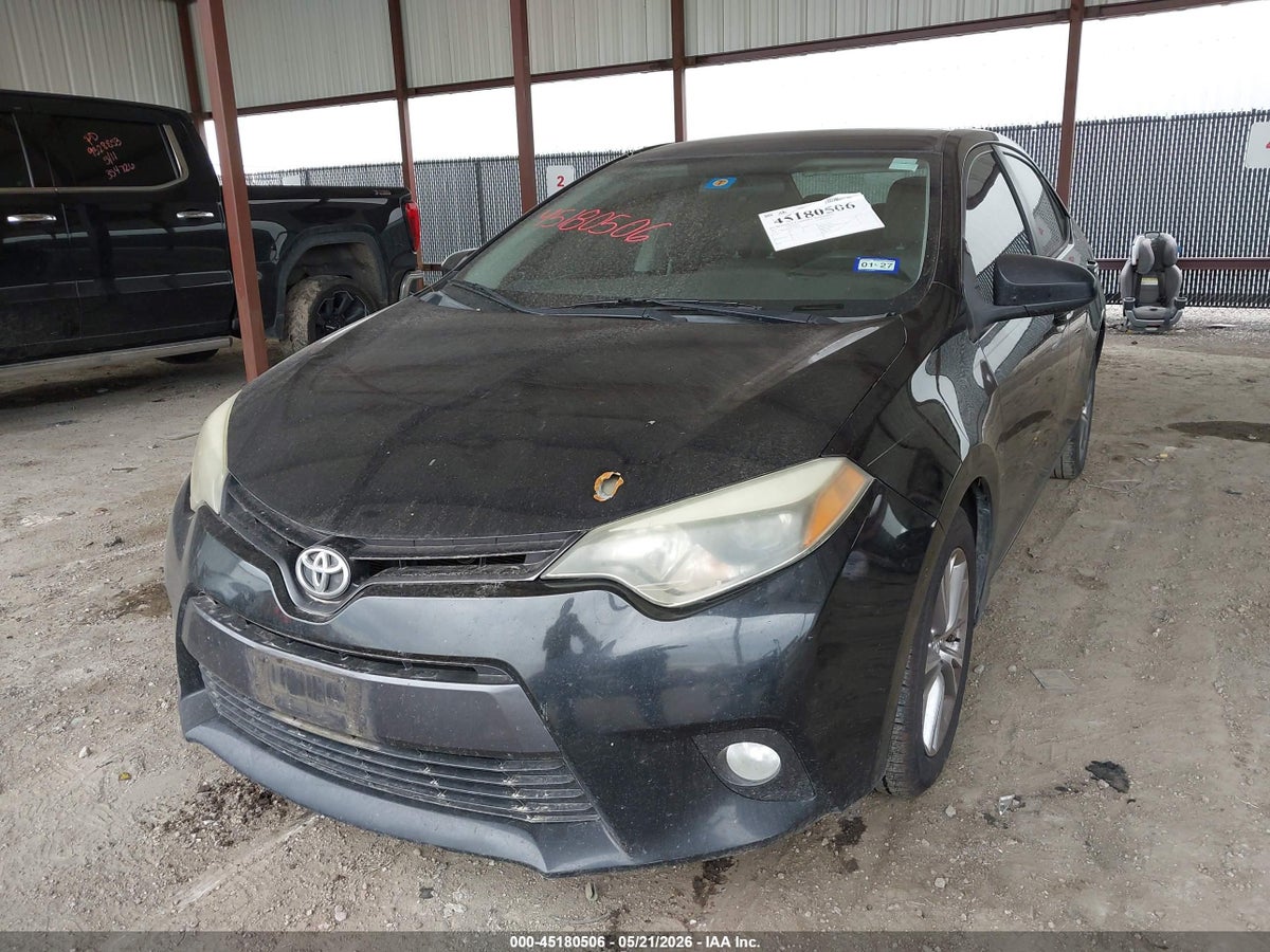 2015 TOYOTA COROLLA LE PLUS — снимка 2