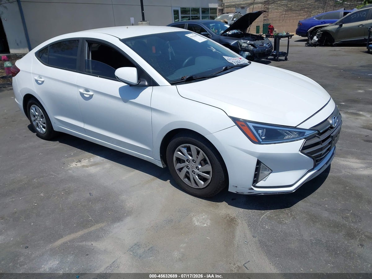 2019 HYUNDAI ELANTRA SE