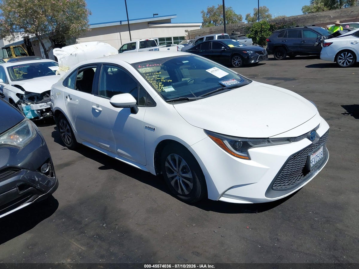2020 TOYOTA COROLLA HYBRID LE