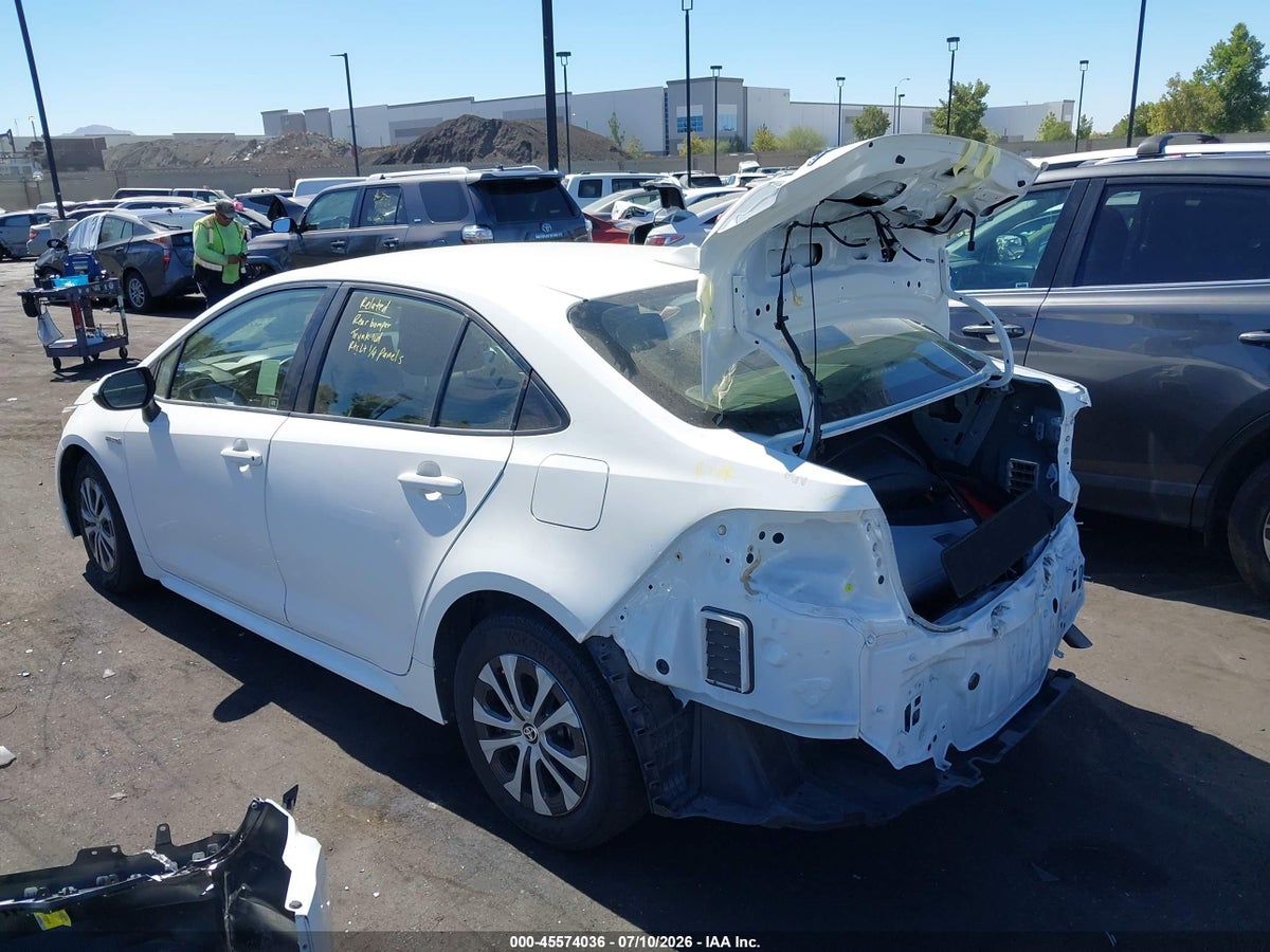 2020 TOYOTA COROLLA HYBRID LE — снимка 3