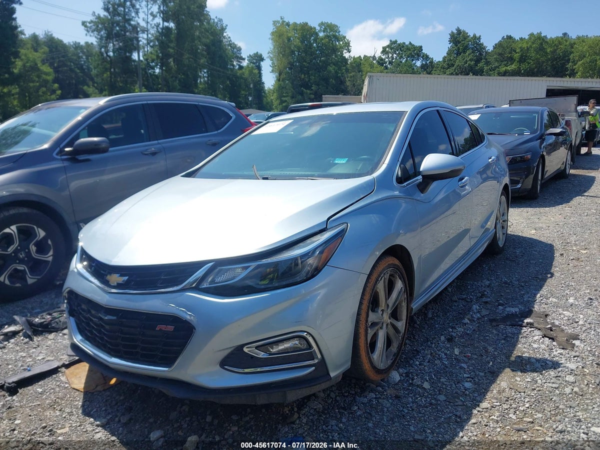 2017 CHEVROLET CRUZE PREMIER AUTO — снимка 2