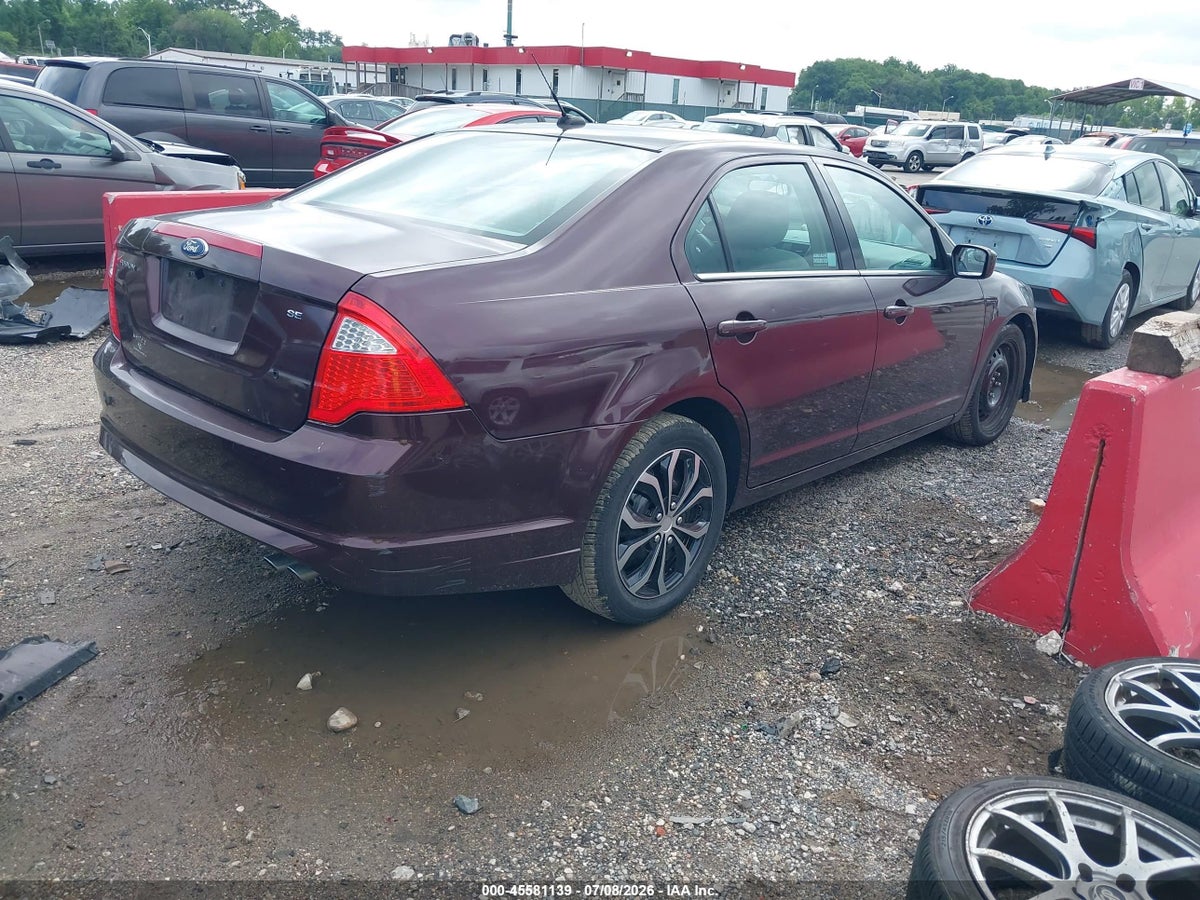 2011 FORD FUSION SE — снимка 4