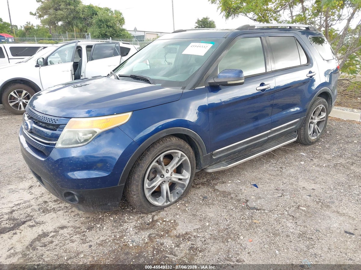 2012 FORD EXPLORER LIMITED — снимка 2
