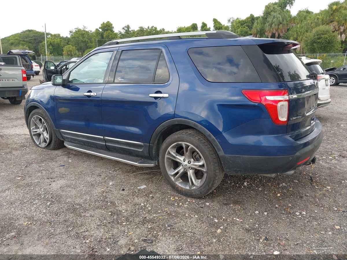 2012 FORD EXPLORER LIMITED — снимка 3