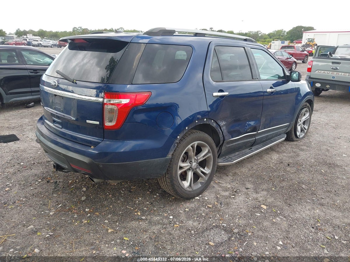 2012 FORD EXPLORER LIMITED — снимка 4
