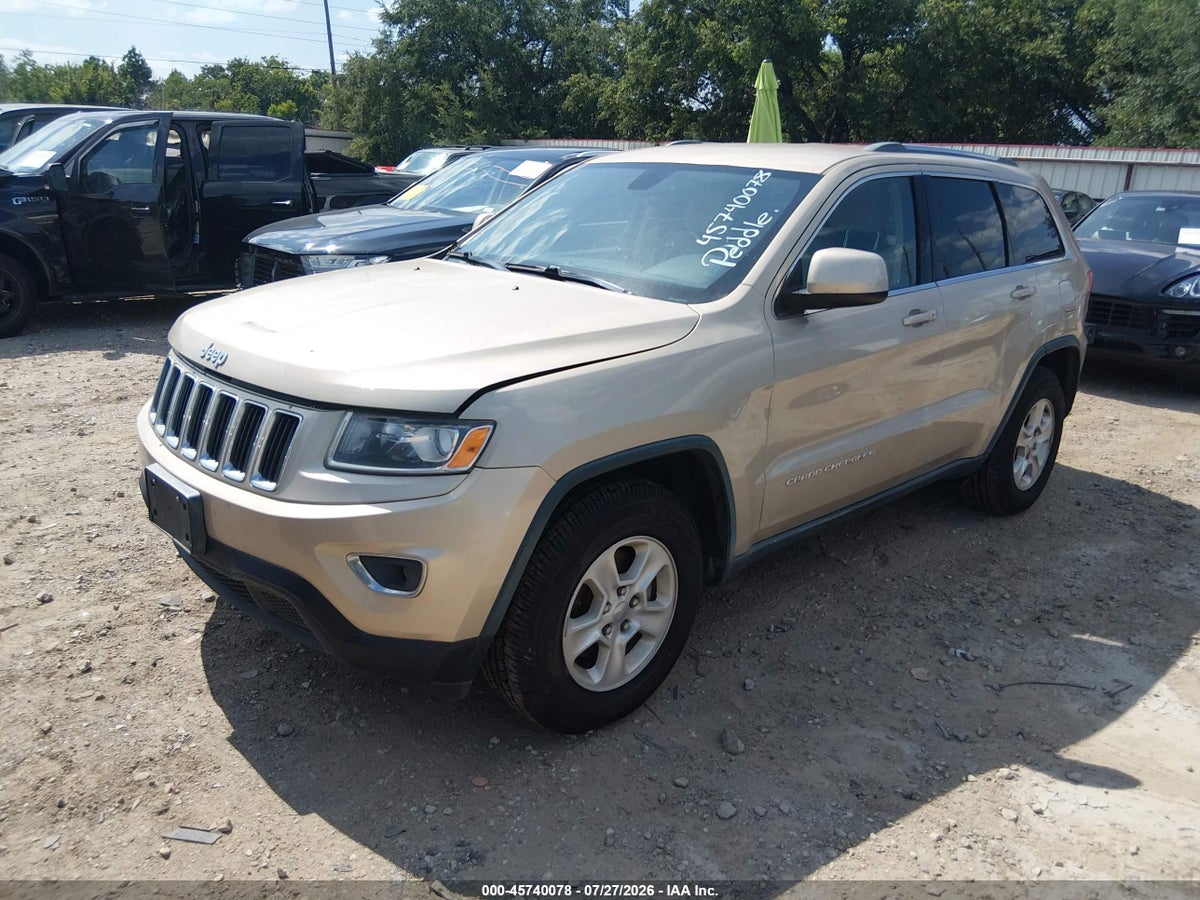 2014 JEEP GRAND CHEROKEE LAREDO — снимка 2