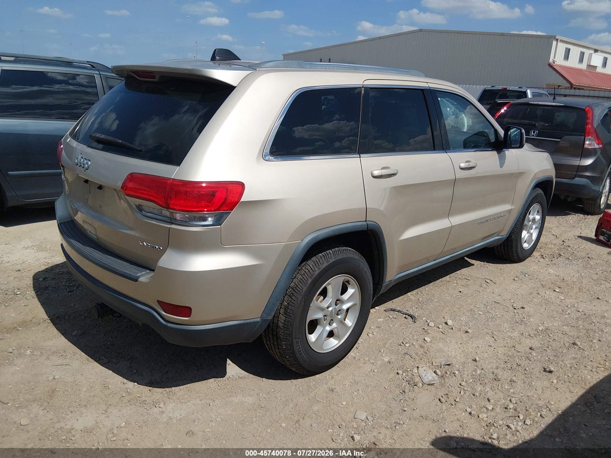 2014 JEEP GRAND CHEROKEE LAREDO — снимка 4