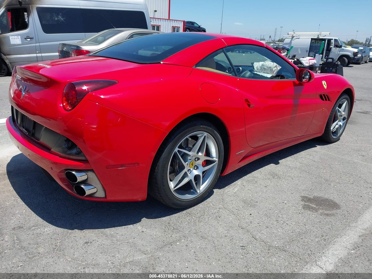 2010 FERRARI CALIFORNIA — снимка 4