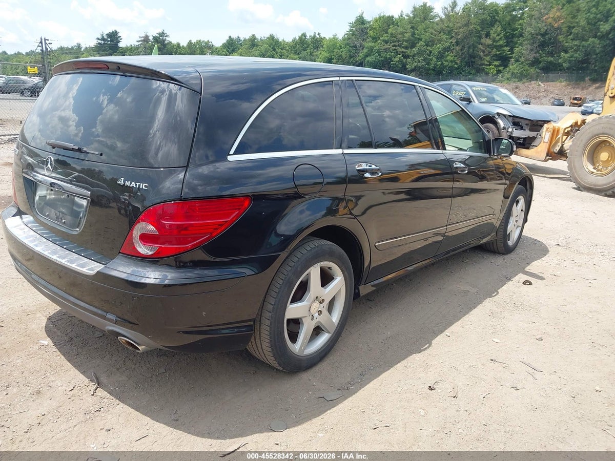 2010 MERCEDES-BENZ R 350 4MATIC — снимка 4