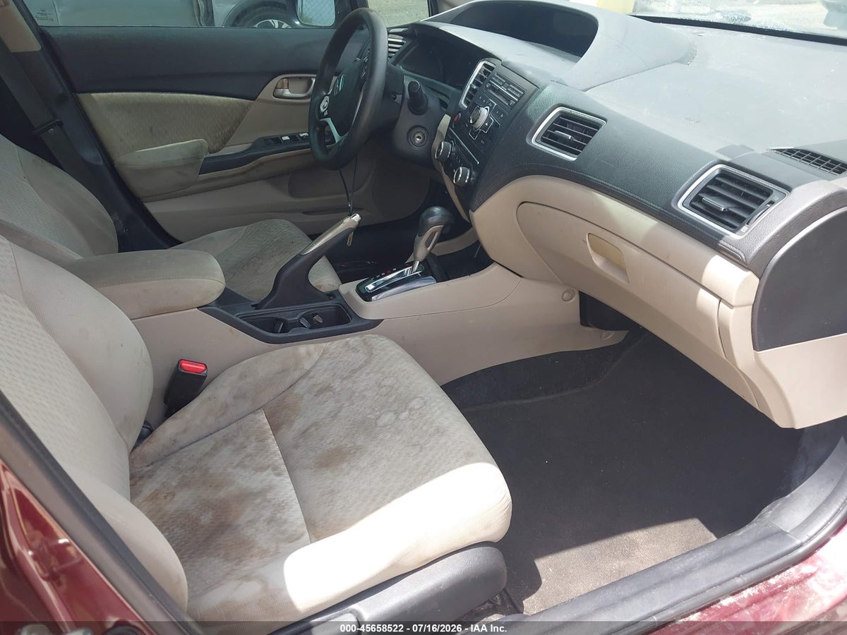 2014 HONDA CIVIC LX — снимка 5
