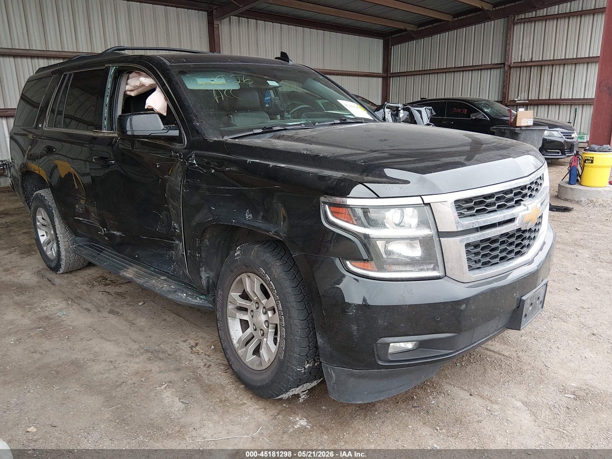 2017 CHEVROLET TAHOE LT