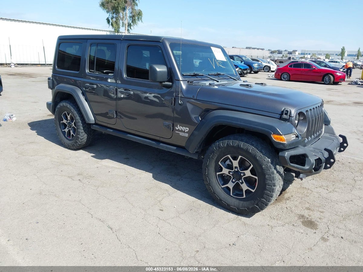 2021 JEEP WRANGLER UNLIMITED SPORT S 4X4