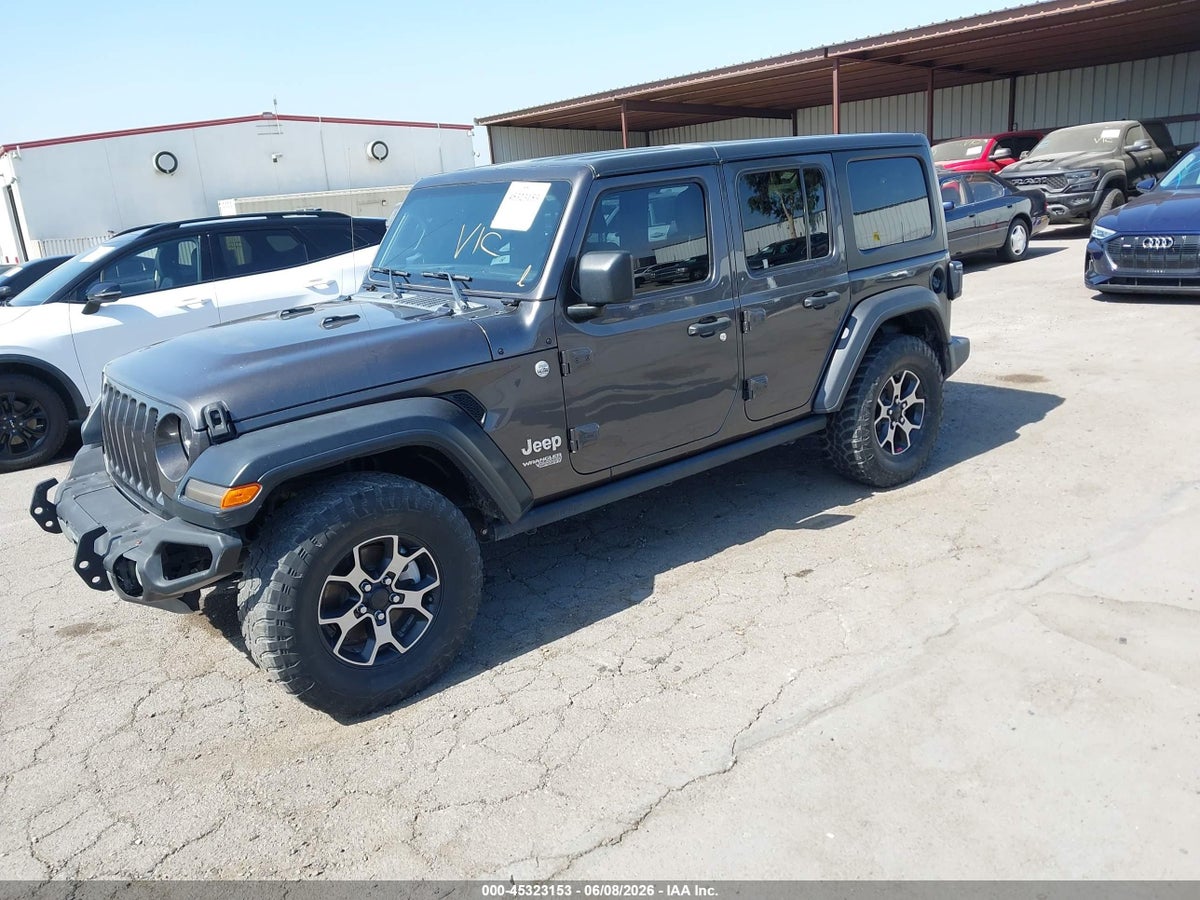 2021 JEEP WRANGLER UNLIMITED SPORT S 4X4 — снимка 2