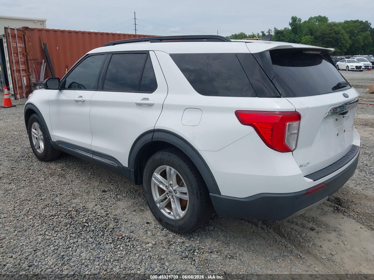 2021 FORD EXPLORER XLT — снимка 3