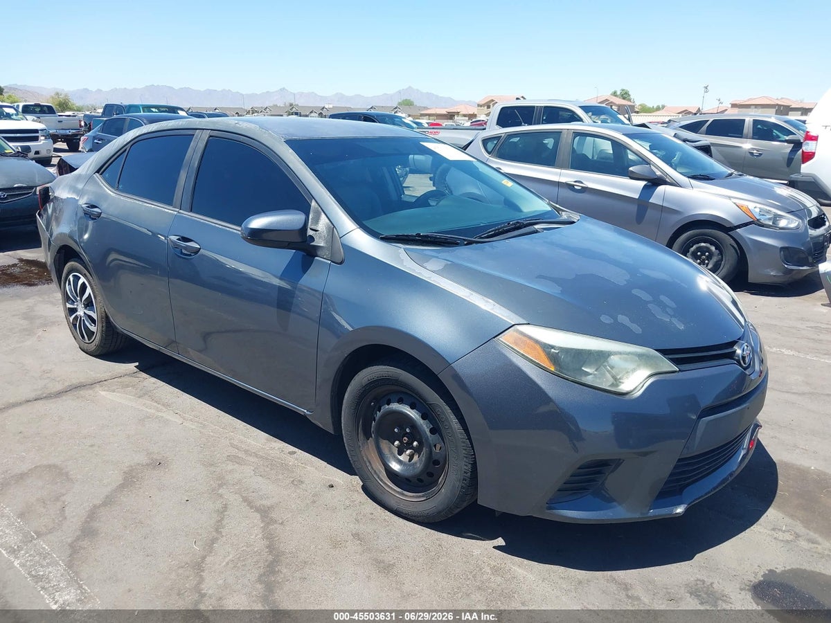 2014 TOYOTA COROLLA LE