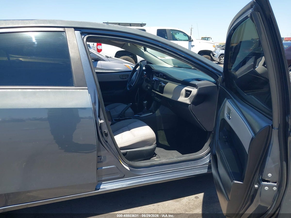 2014 TOYOTA COROLLA LE — снимка 5
