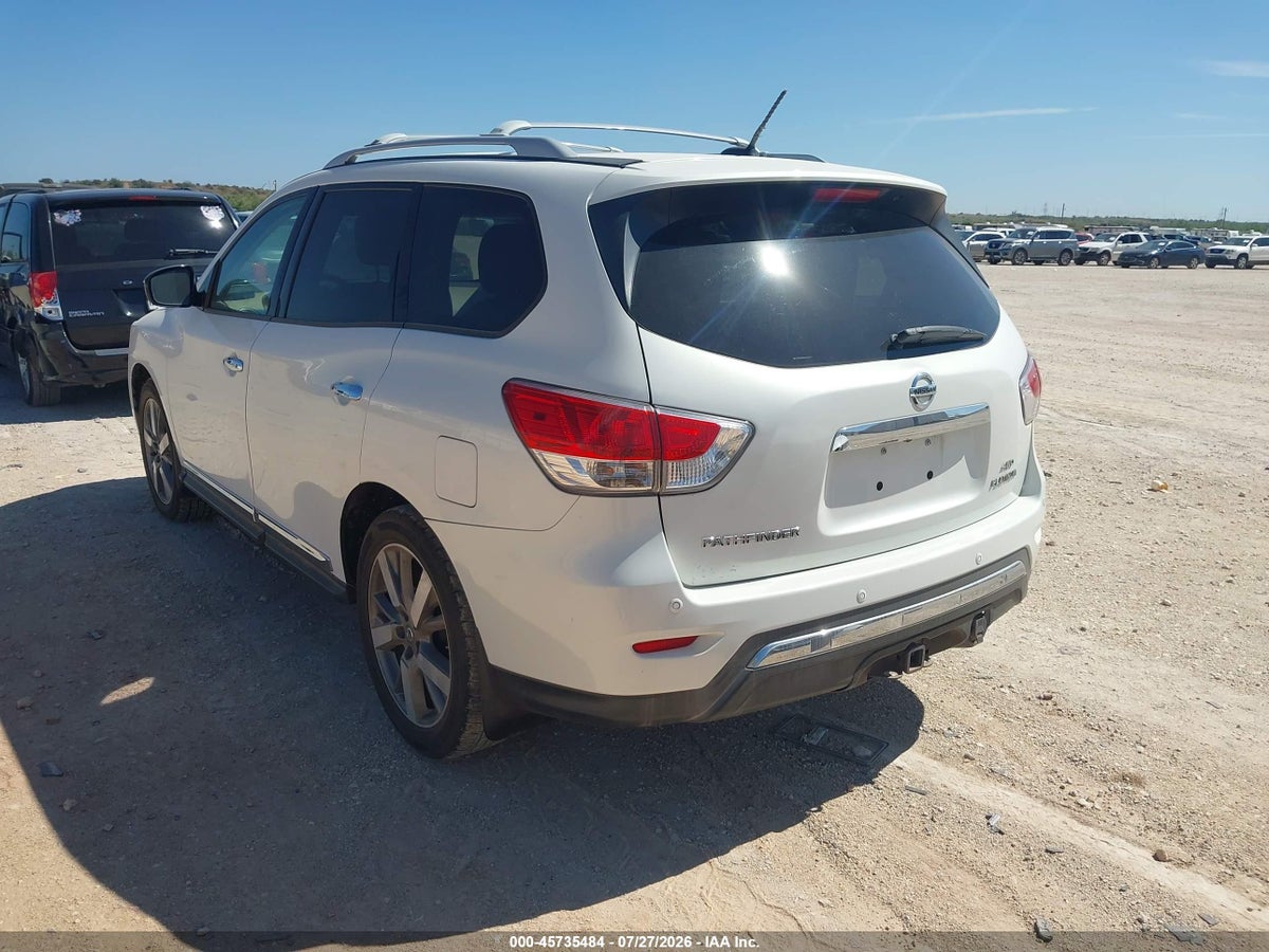 2014 NISSAN PATHFINDER PLATINUM — снимка 3