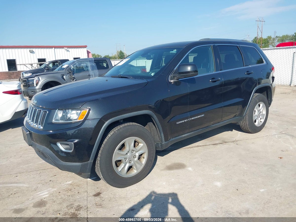 2016 JEEP GRAND CHEROKEE LAREDO — снимка 2