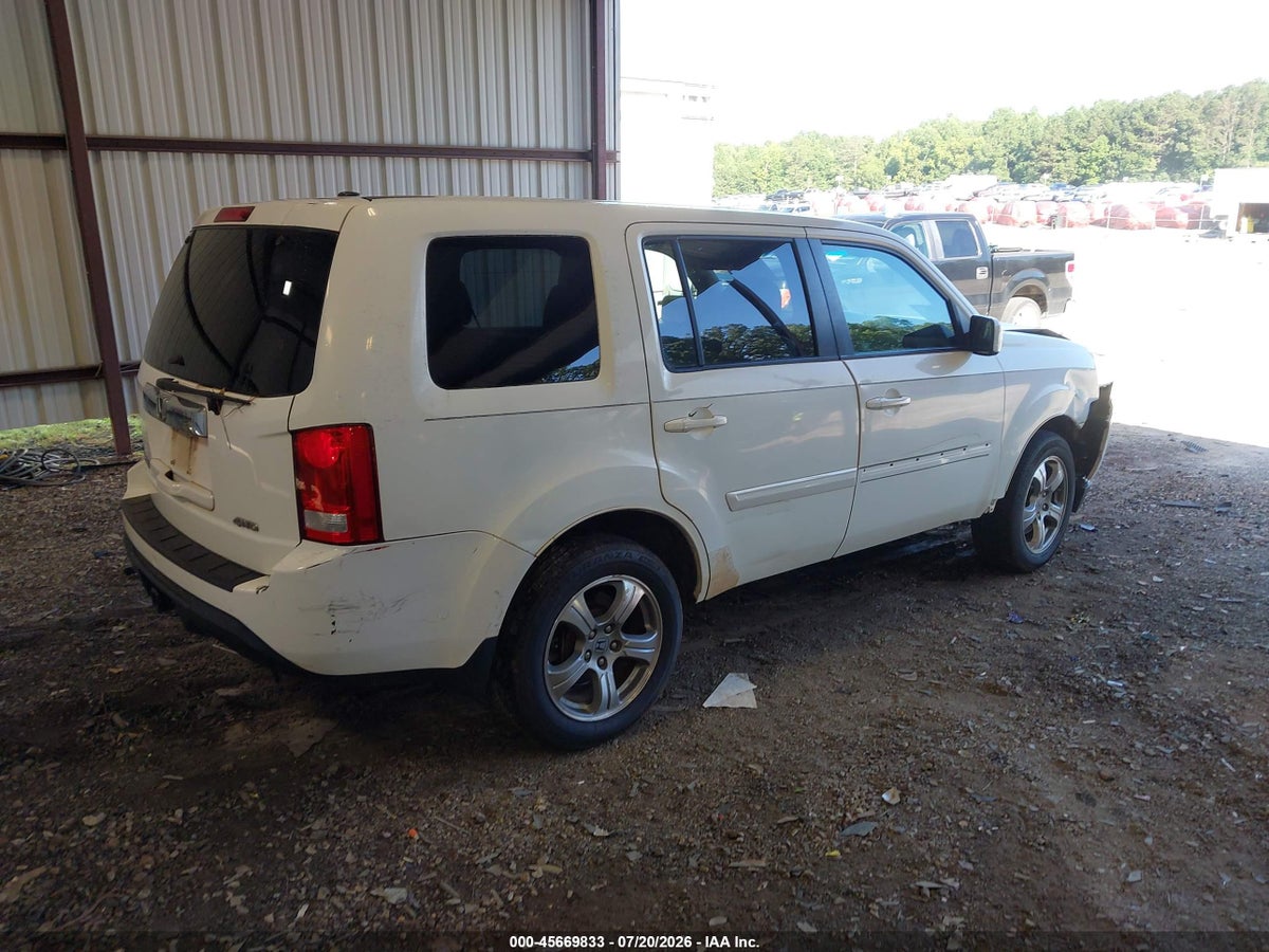 2012 HONDA PILOT EX-L — снимка 4