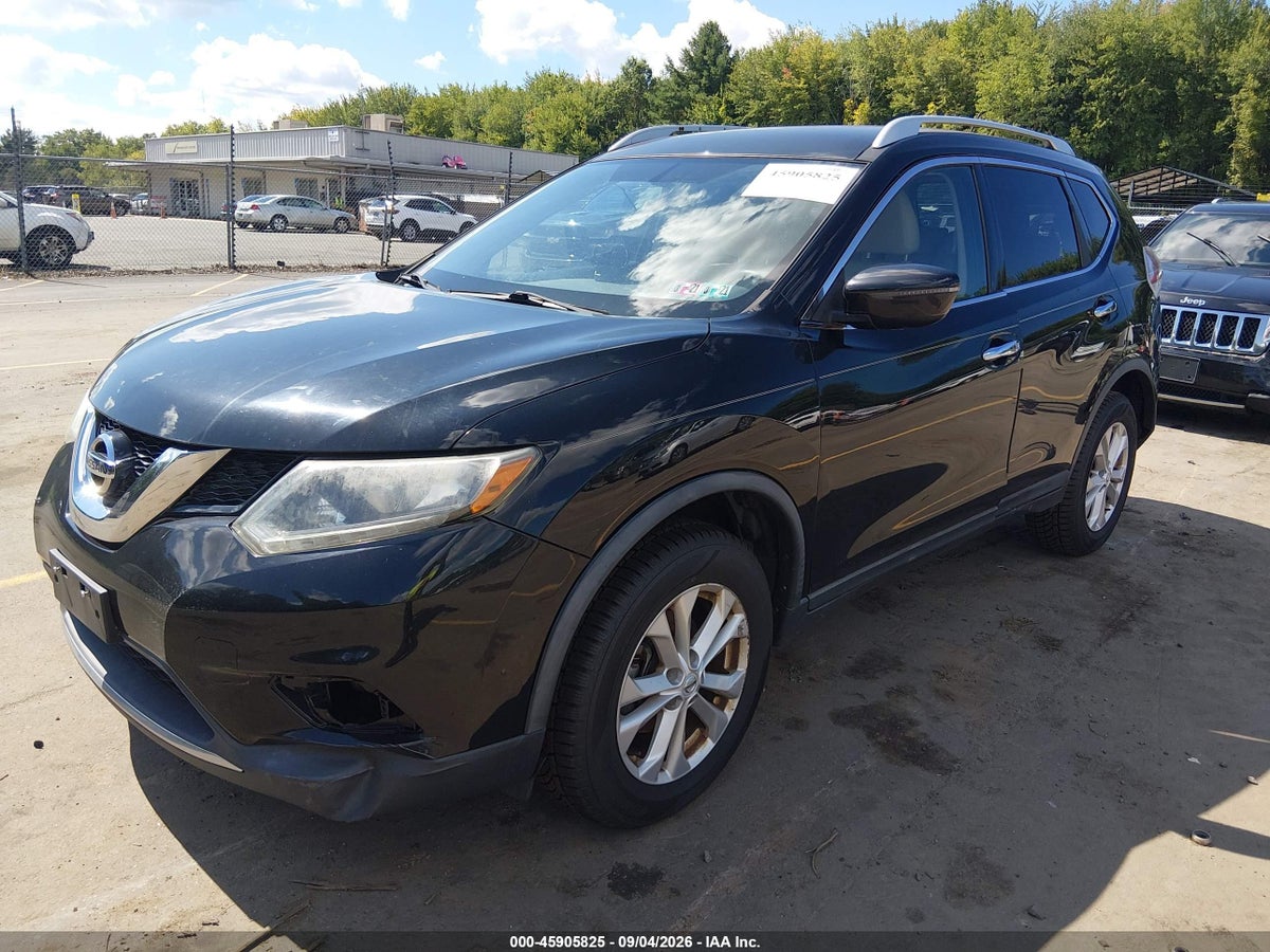 2016 NISSAN ROGUE SV — снимка 2