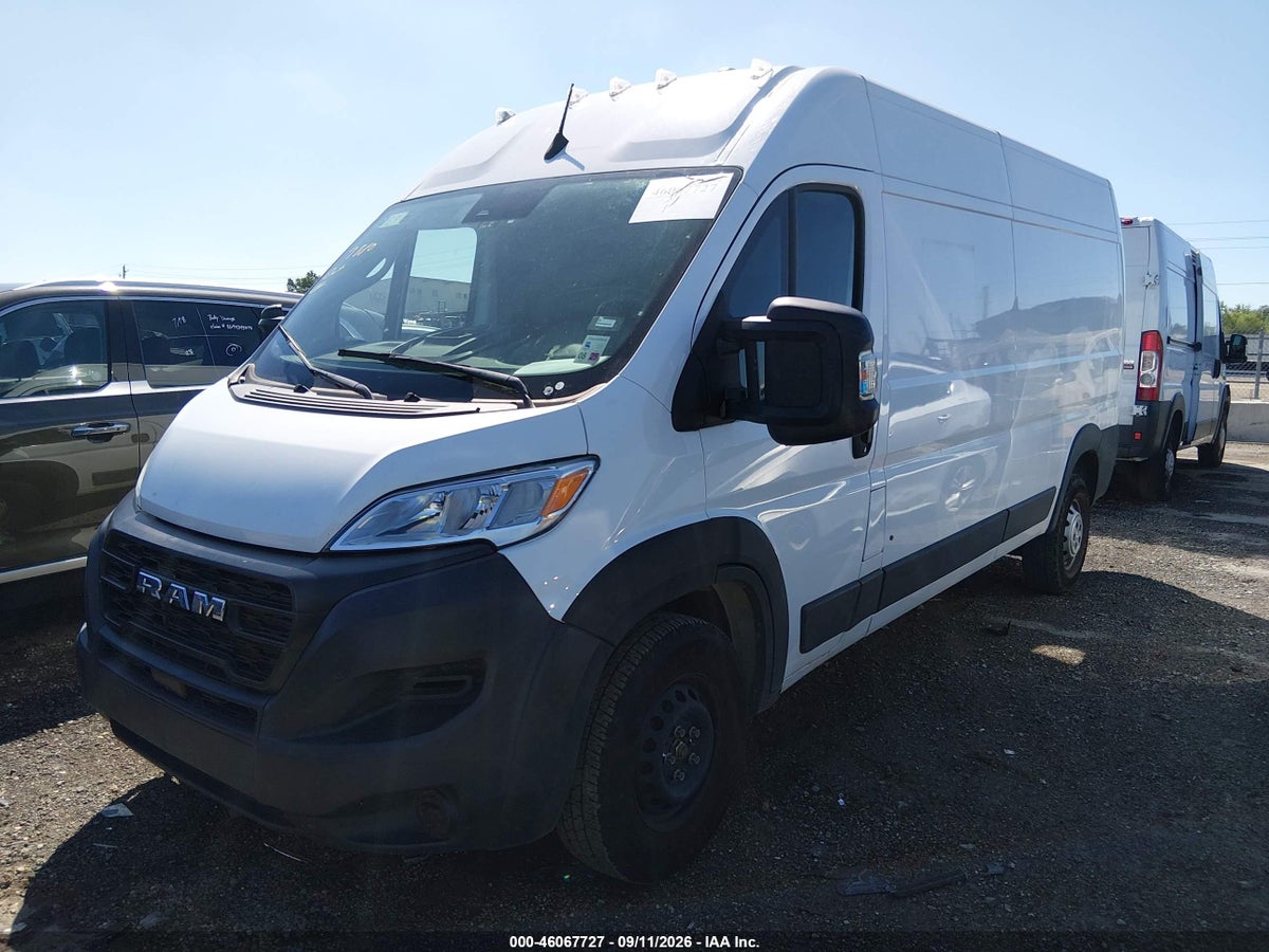 2023 RAM PROMASTER 2500 HIGH ROOF 159 WB — снимка 2