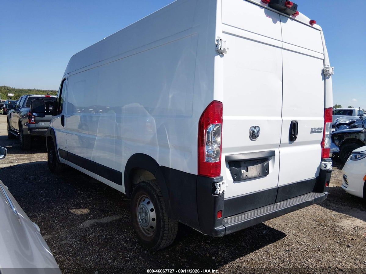 2023 RAM PROMASTER 2500 HIGH ROOF 159 WB — снимка 3