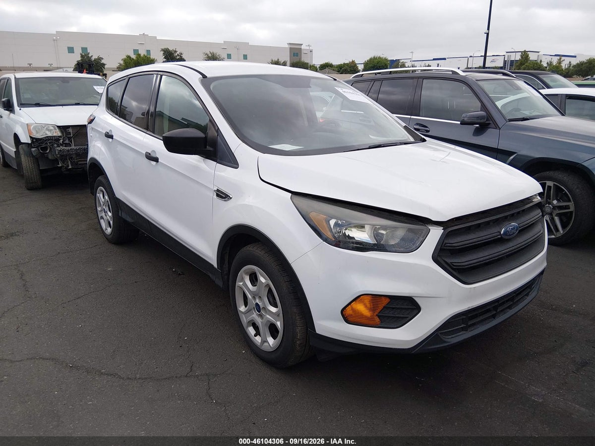 2018 FORD ESCAPE S