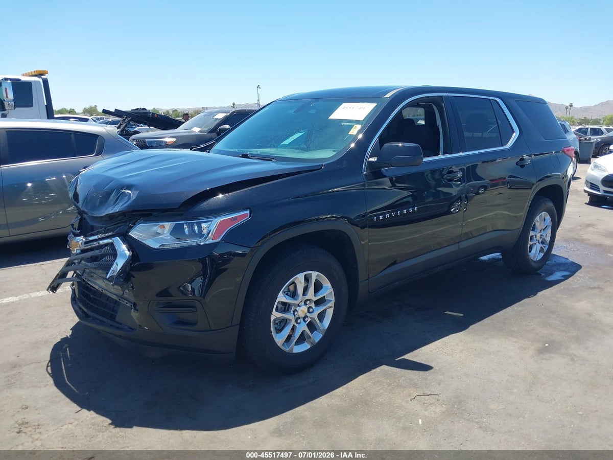 2021 CHEVROLET TRAVERSE FWD LS — снимка 2
