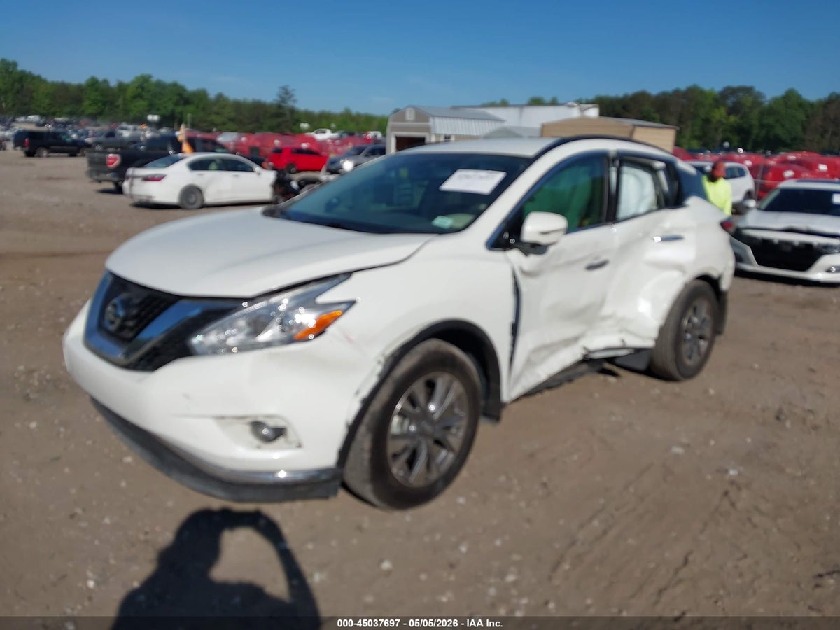 2016 NISSAN MURANO SV — снимка 2