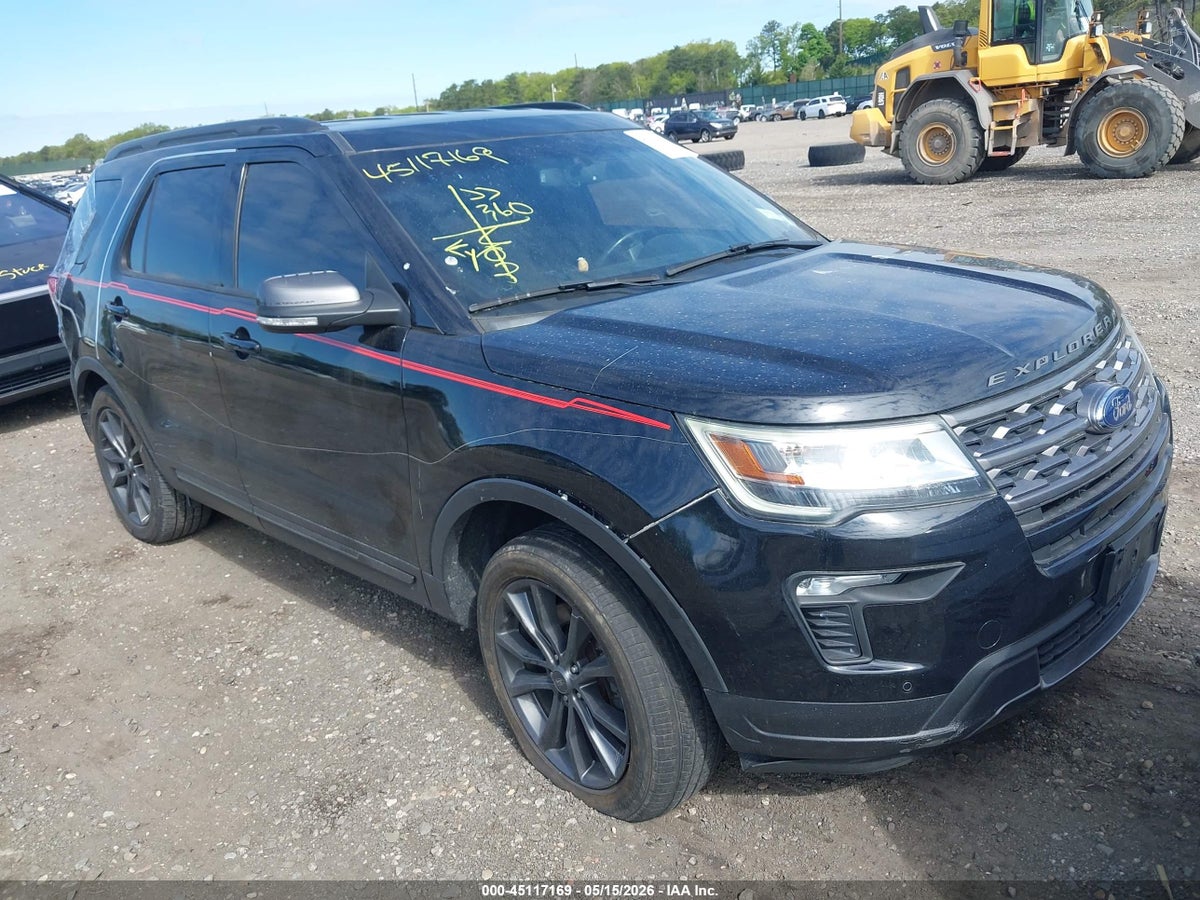 2018 FORD EXPLORER XLT