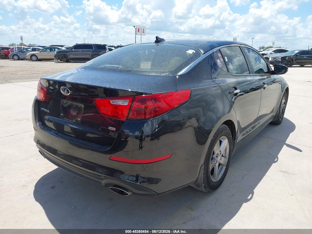 2015 KIA OPTIMA LX — снимка 4