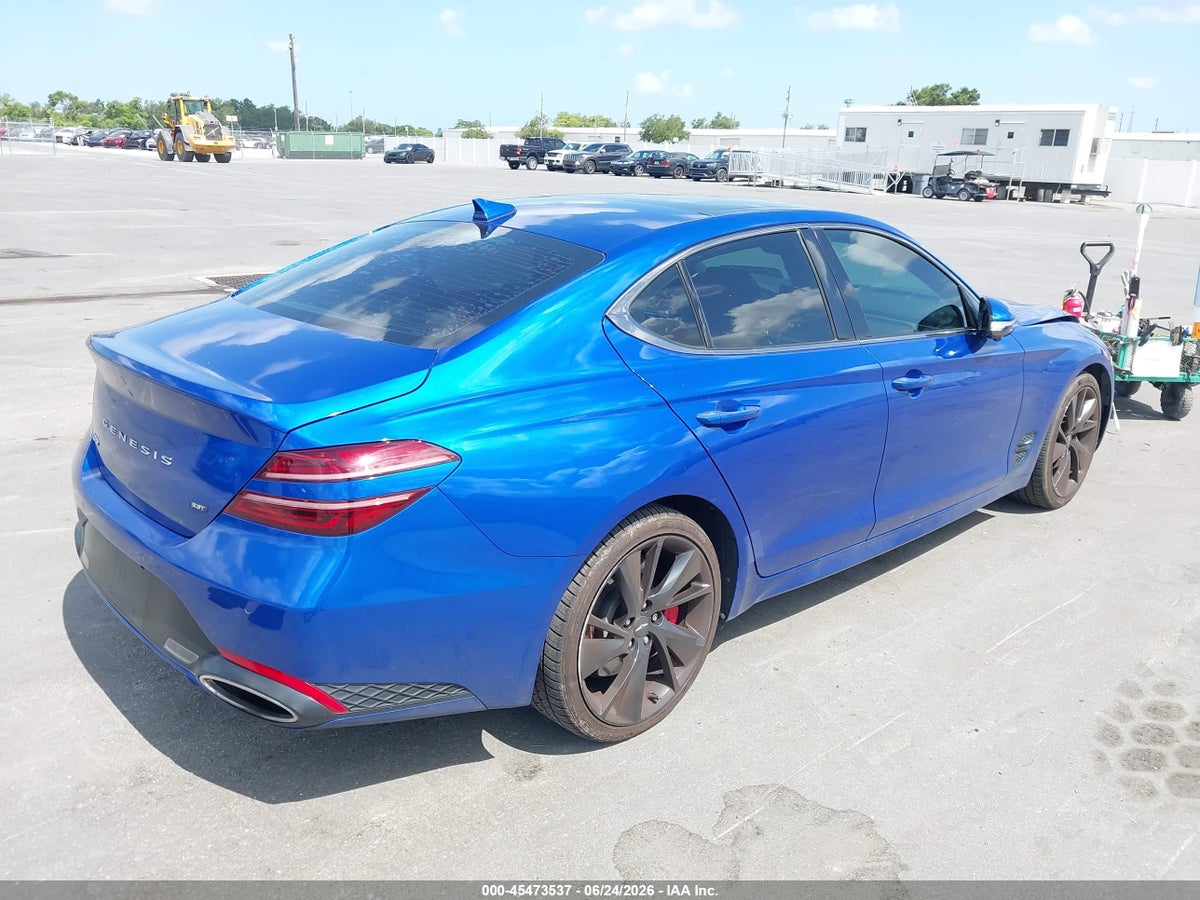 2022 GENESIS G70 3.3T RWD — снимка 4