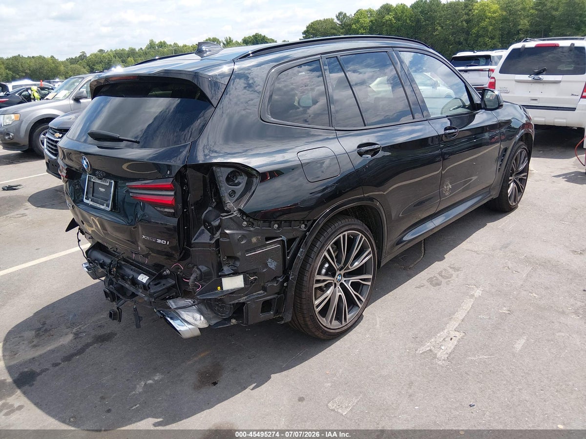 2022 BMW X3 XDRIVE30I — снимка 4