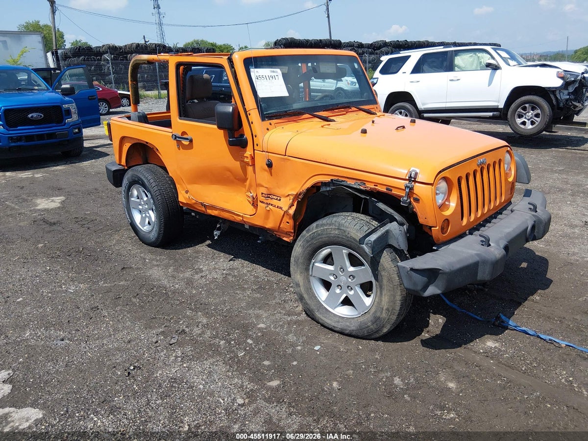 2012 JEEP WRANGLER SPORT