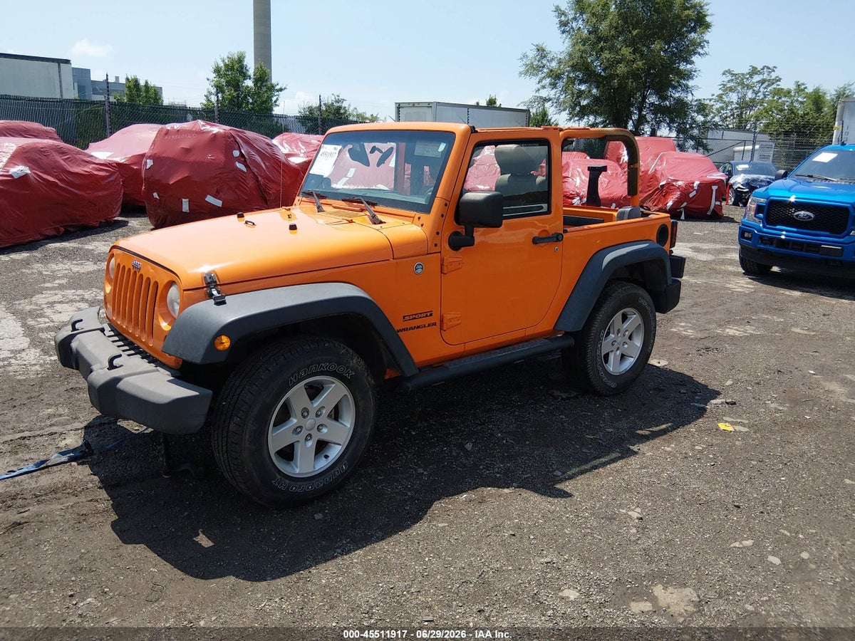 2012 JEEP WRANGLER SPORT — снимка 2