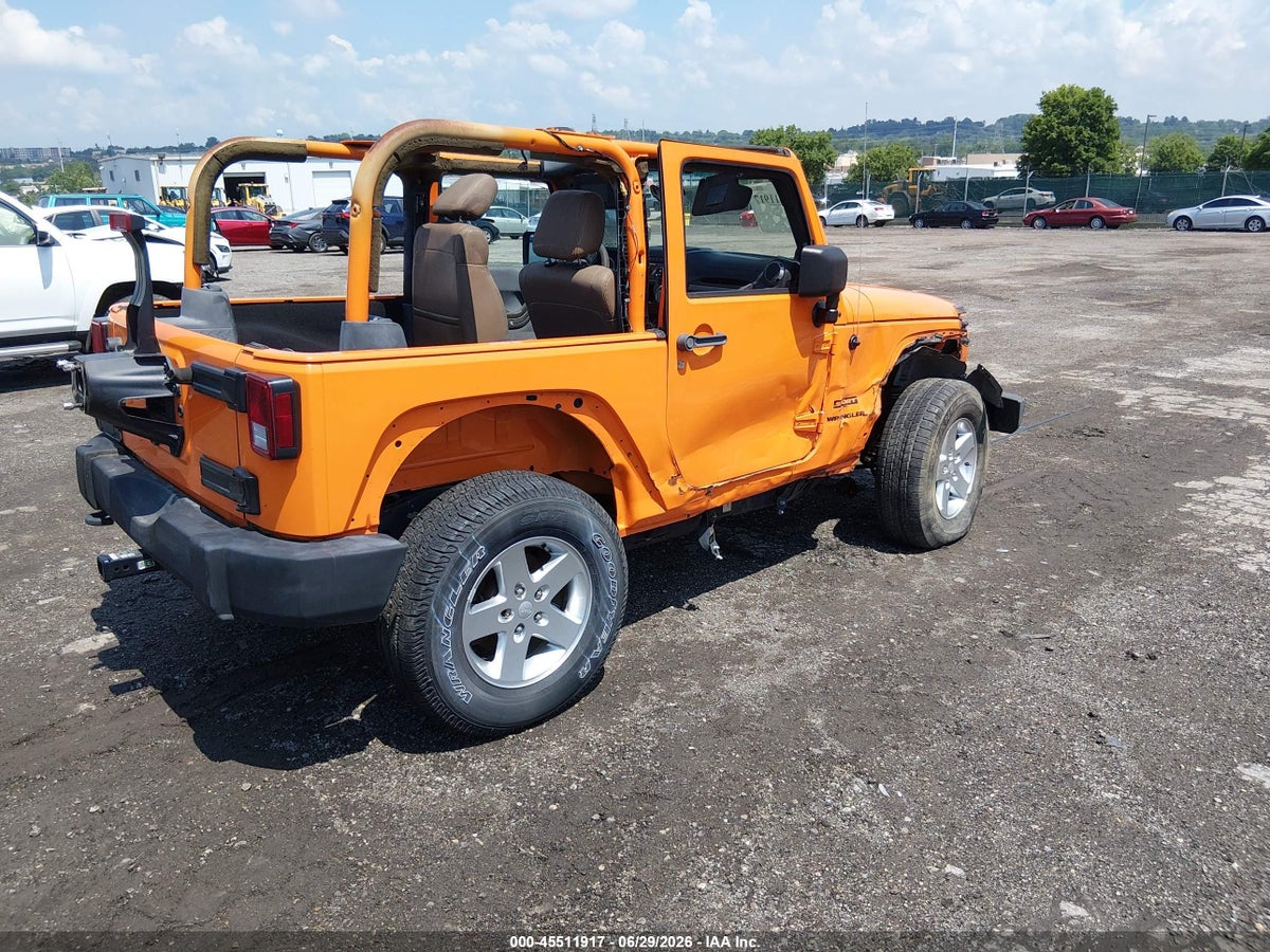 2012 JEEP WRANGLER SPORT — снимка 4