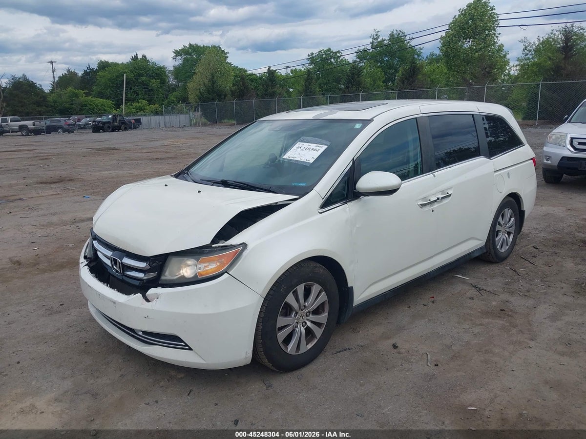 2014 HONDA ODYSSEY EX-L — снимка 2