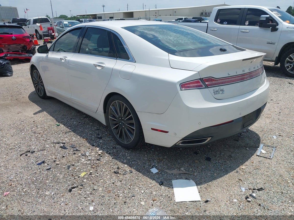 2013 LINCOLN MKZ HYBRID — снимка 3