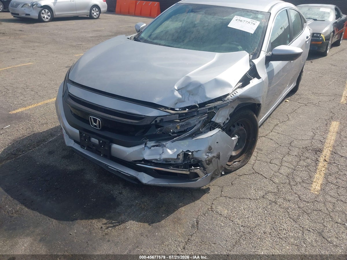 2020 HONDA CIVIC LX — снимка 2