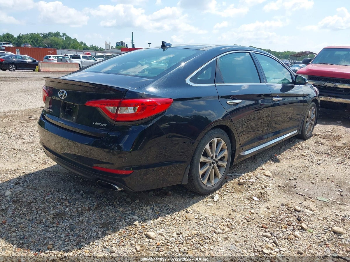 2016 HYUNDAI SONATA LIMITED — снимка 4