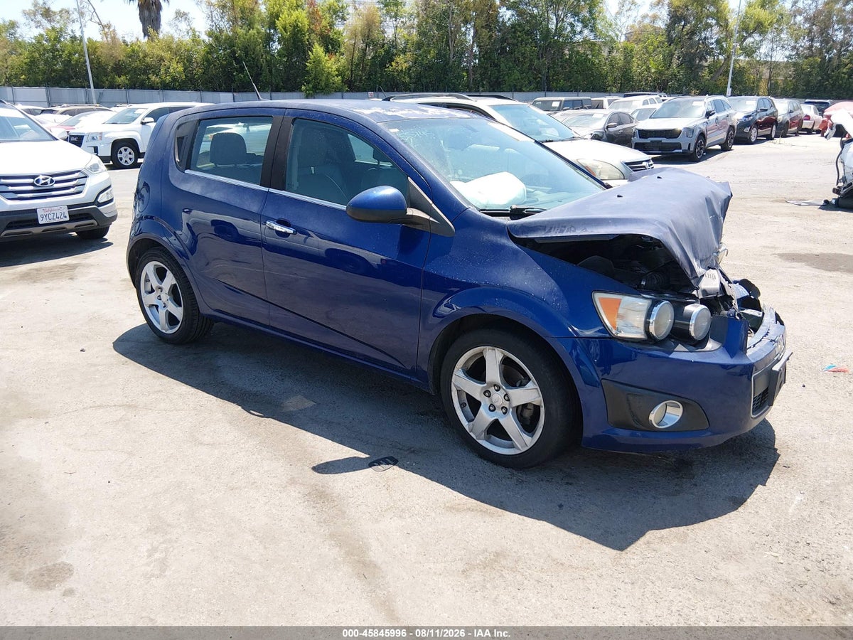 2014 CHEVROLET SONIC LTZ AUTO