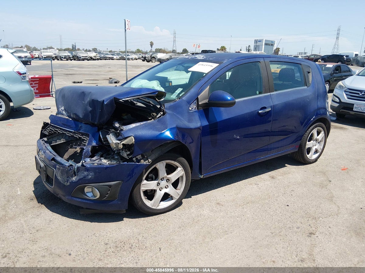 2014 CHEVROLET SONIC LTZ AUTO — снимка 2