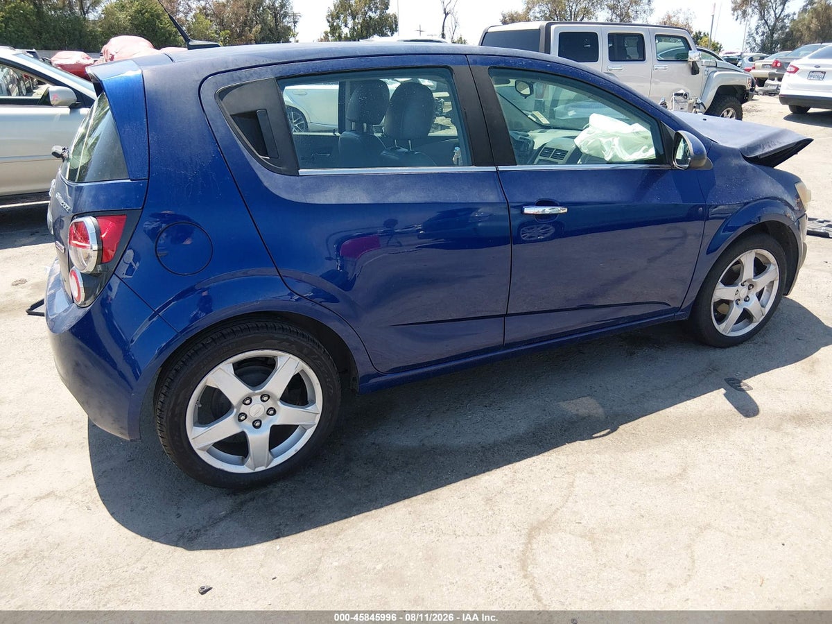 2014 CHEVROLET SONIC LTZ AUTO — снимка 4