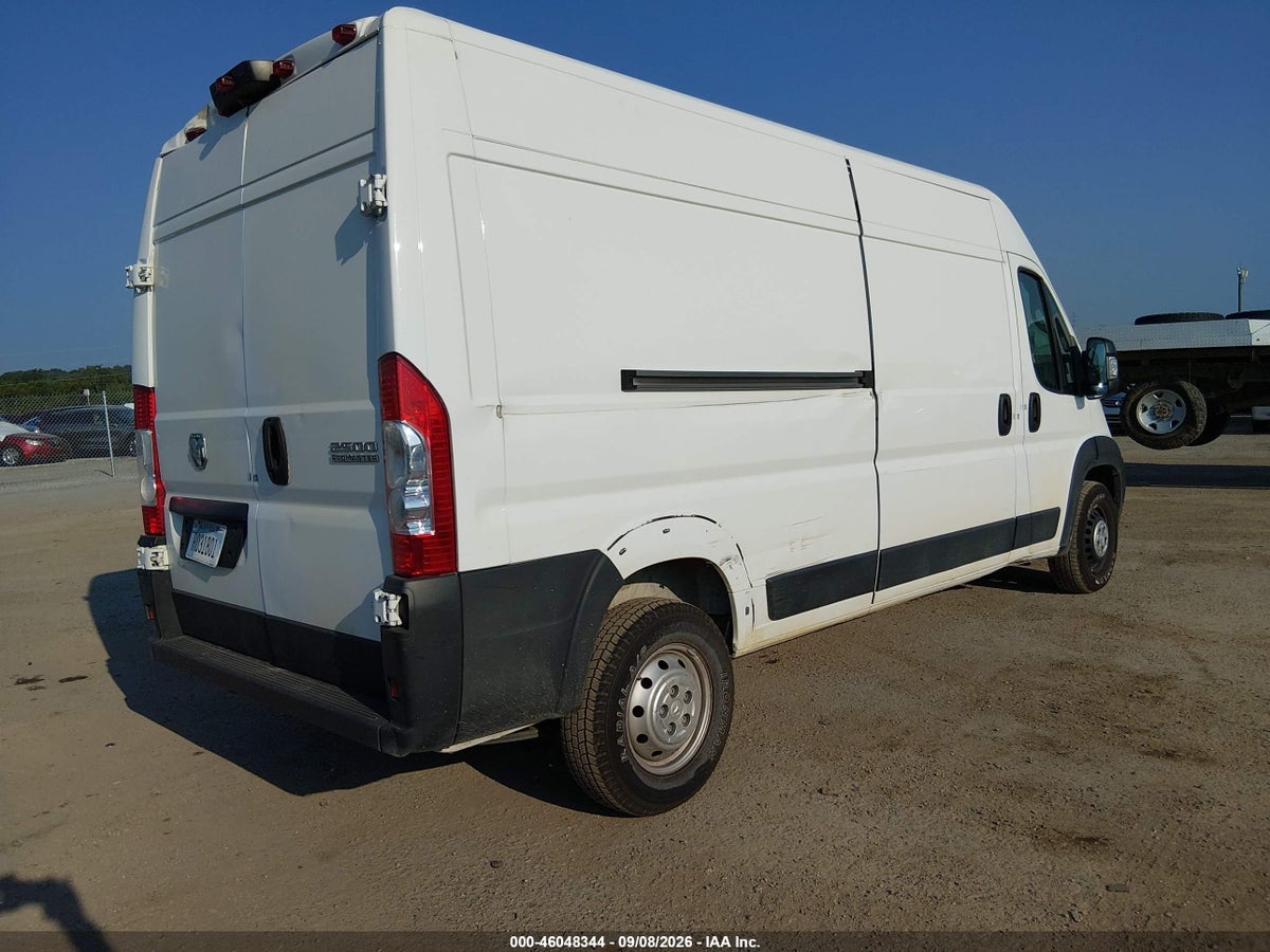 2023 RAM PROMASTER 2500 HIGH ROOF 159 WB — снимка 4