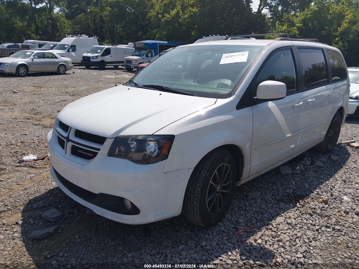 2017 DODGE GRAND CARAVAN GT — снимка 2